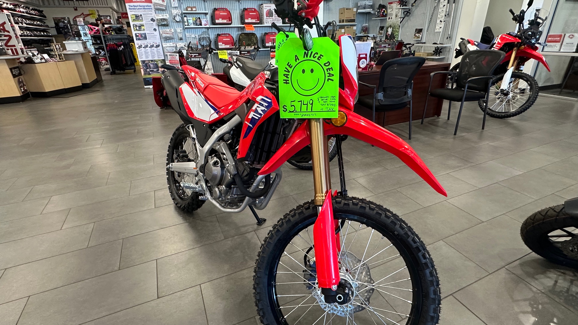 2025 Honda CRF300L - Photo 8