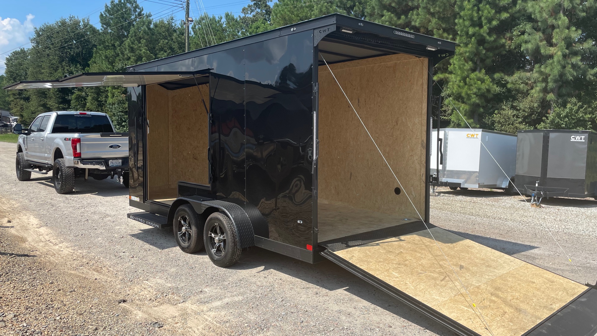 2025 Covered Wagon 7x16TA for Sale | Blue Diamond Cargo - Chapin