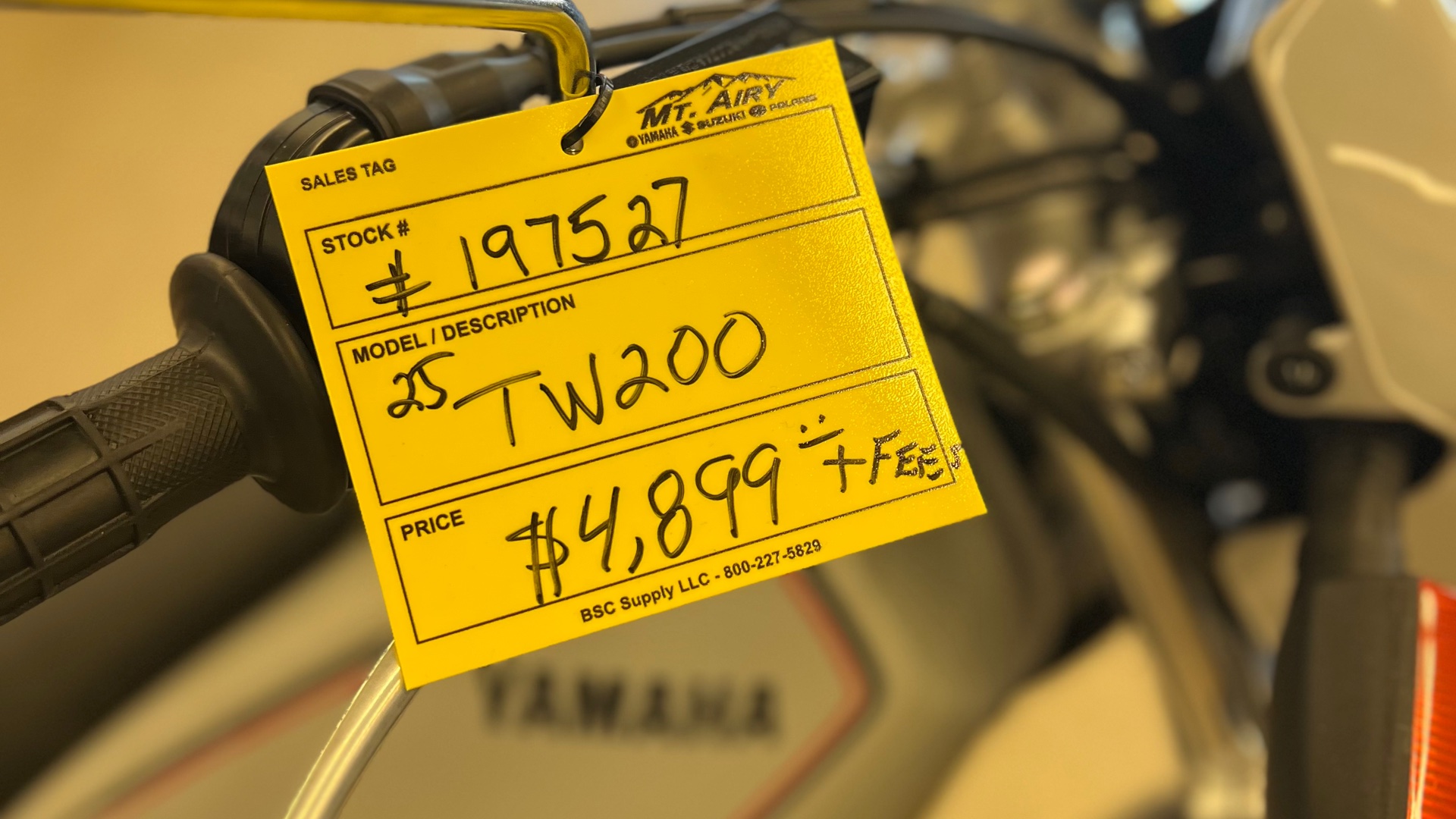 2025 Yamaha TW200 - Photo 6
