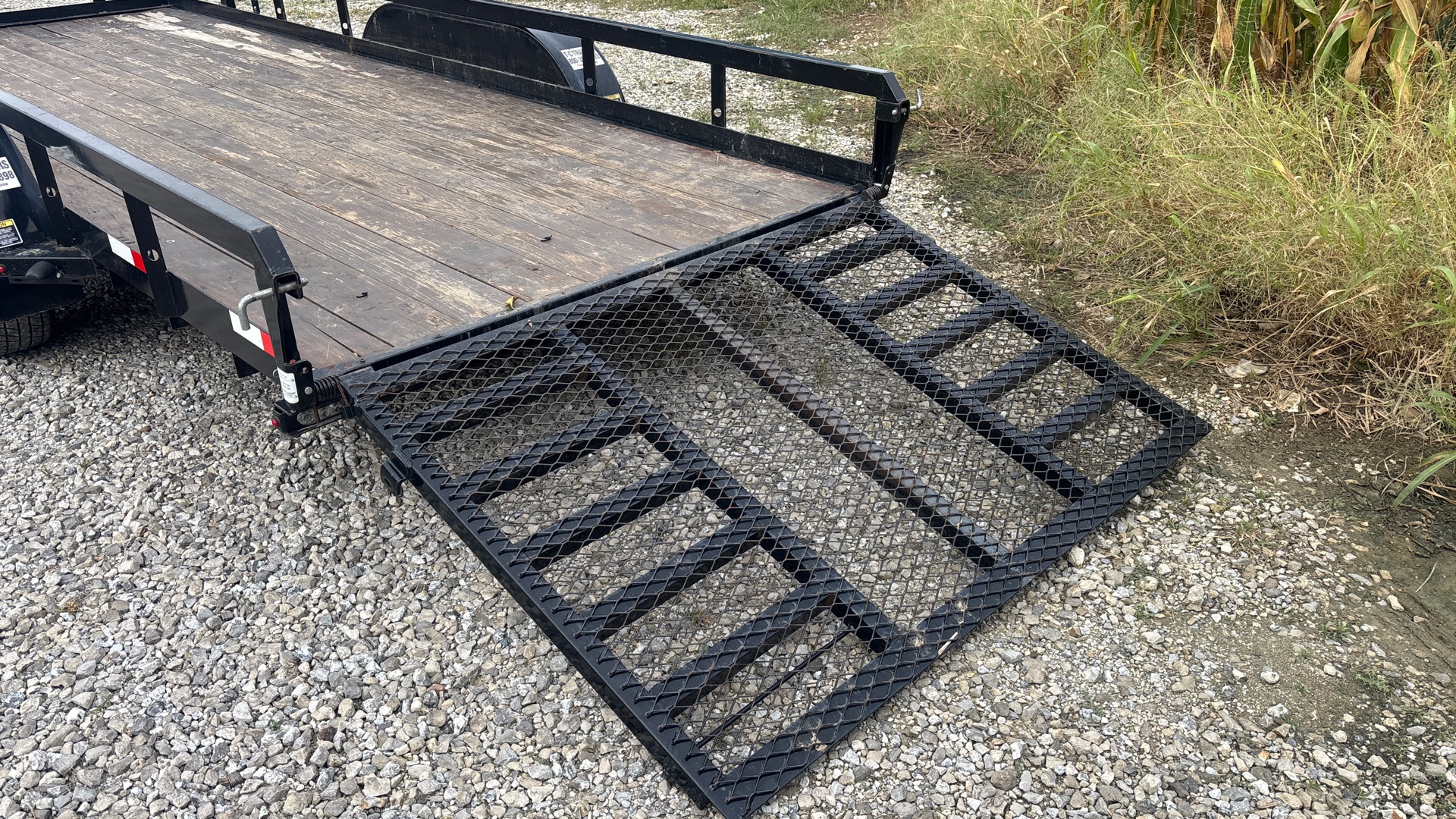 2022 4×18 Equipment Flatbed Trailer photo 3