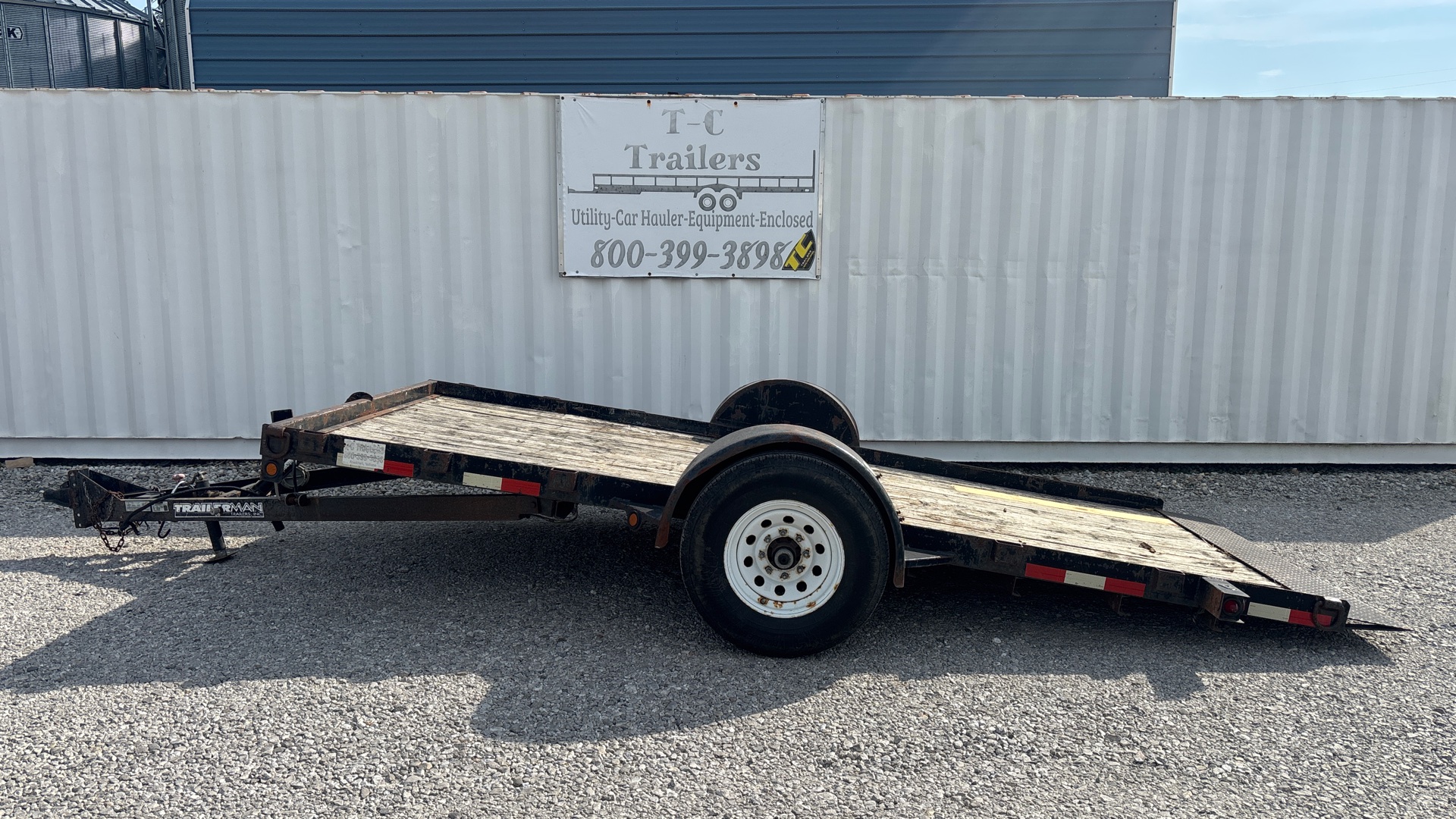 2015 8×14 Tilt Trailer