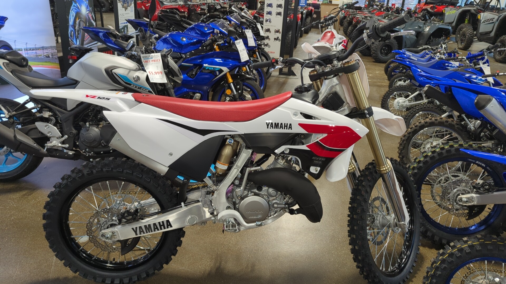 2026 Yamaha YZ 125 70TH ANNIVERSARY EDITION